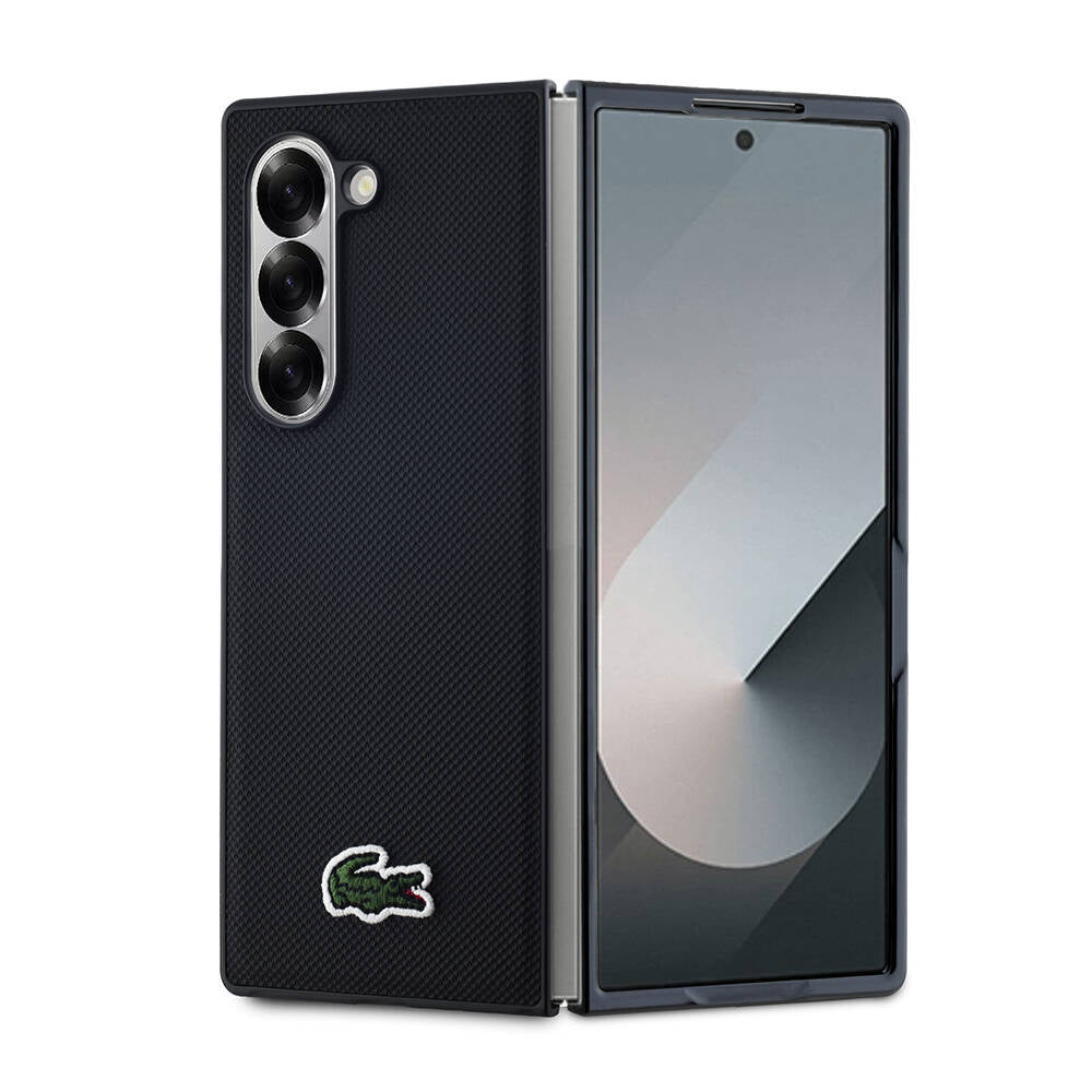Lacoste Galaxy Z Fold 6 Orjinal Lisanslı PU Pike Desenli Arka Yüzey İkonik Timsah Dokuma Logolu Telefon Kılıfı - 1 Lacoste Galaxy Z Fold 6 Orjinal Lisanslı PU Pike Desenli Arka Yüzey İkonik Timsah Dokuma Logolu Telefon Kılıfı - 1